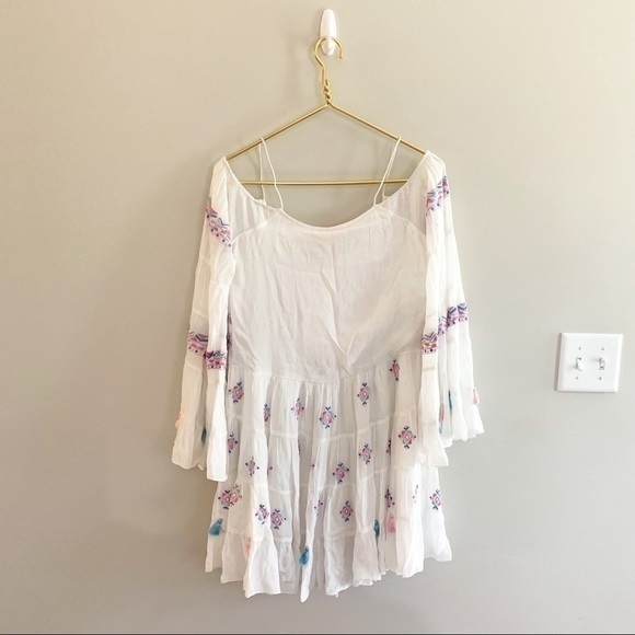 Rococo‎ Sand Paloma White Embroidered Dress - Picture 6 of 16